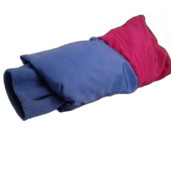 Cat & Jack Puffer Coat Jacket Girls Size XS 4/5 Purple Pink NeonYellow Blue Warm - Picture 8 of 15